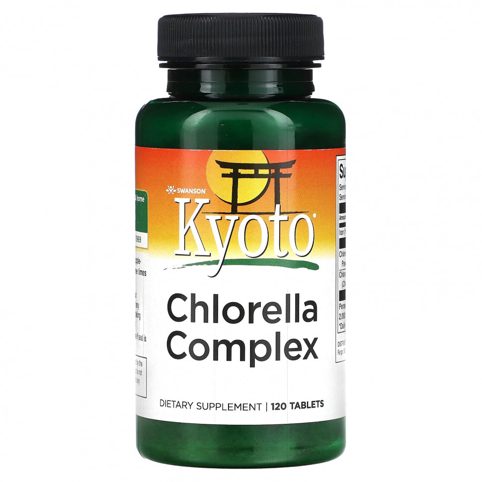   Swanson, Kyoto Chlorella Complex, 120    -     , -  