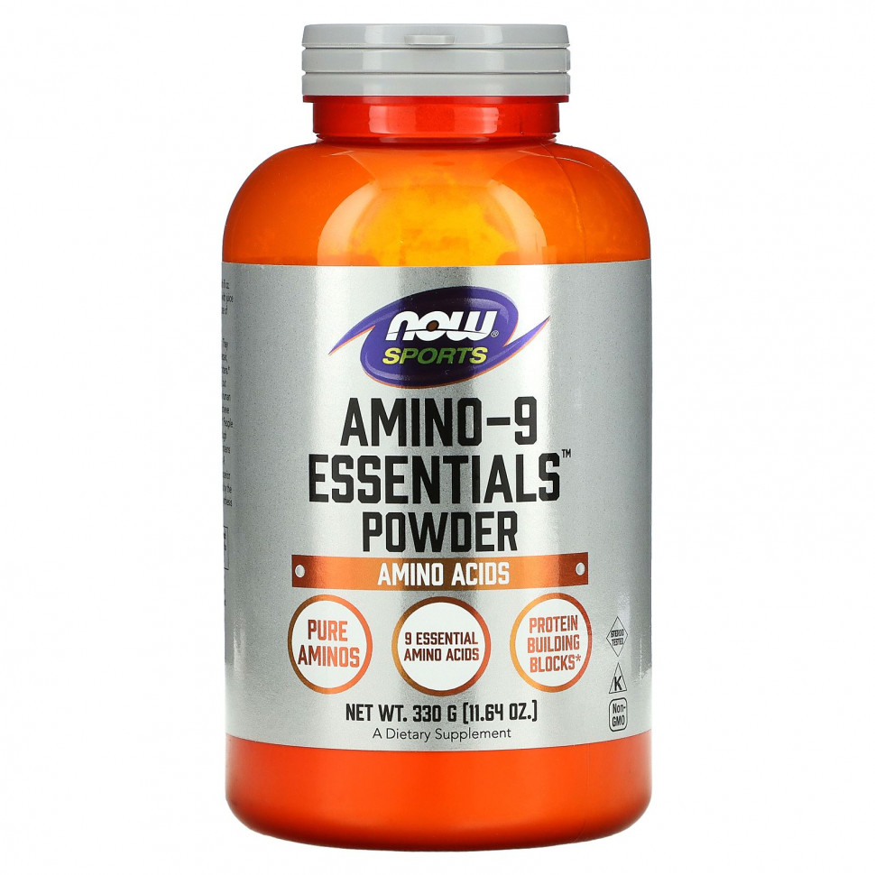   NOW Foods, Sports, Amino-9 Essentials Powder, 330  (11,64 )   -     , -  