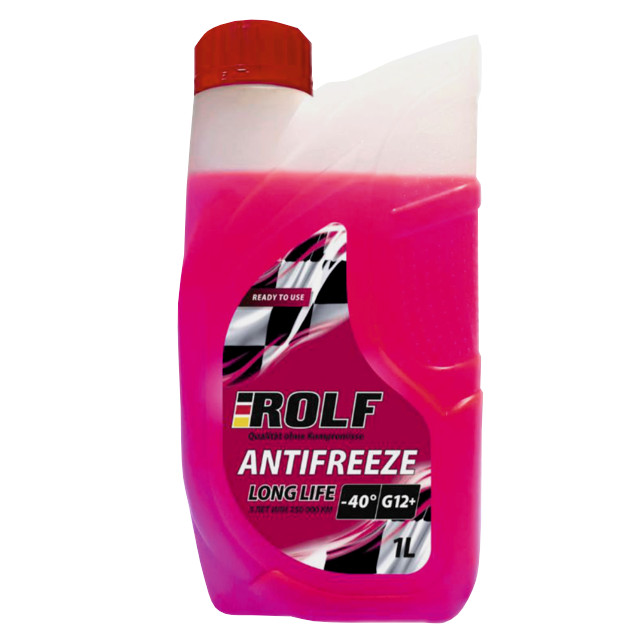 ���� �������� ROLF Antifreeze G12+ Red 1�  