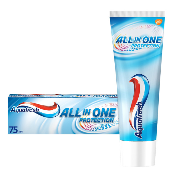 ���� ����� ������ AQUAFRESH All in One Protection 75��  