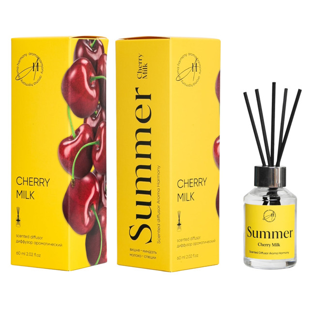 ���� ������������� AROMA HARMONY Summer �herry milk 60��  