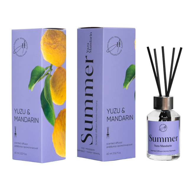 ���� ������������� AROMA HARMONY Summer Yuzu Mandarin 60��  
