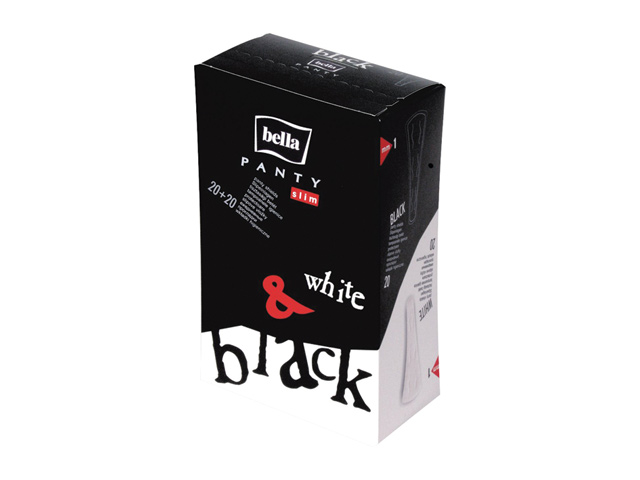 ���� ��������� BELLA Panty Slim Black&White String 40��  