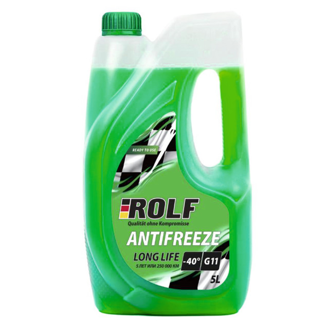 ���� �������� ROLF Antifreeze G11 Green 5�  
