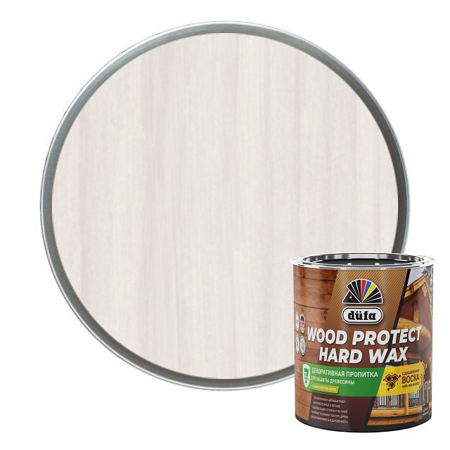 ���� �������� �������������� DUFA Wood Protect Hard wax   �����������  0,75�, ���. ��00-010445  
