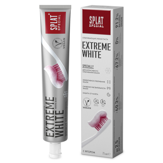 ���� ����� ������ SPLAT Special Extreme White 75��  