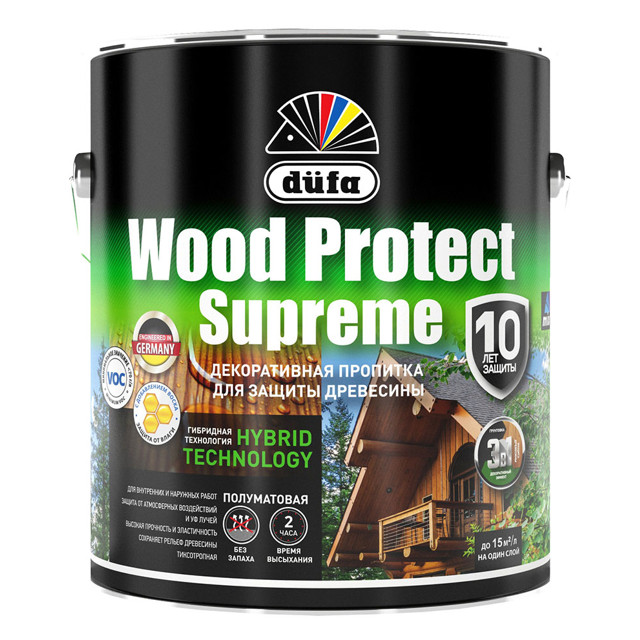 ���� �������� �������������� DUFA Wood Protect Supreme 2,5� �����, ���.��00-008385  