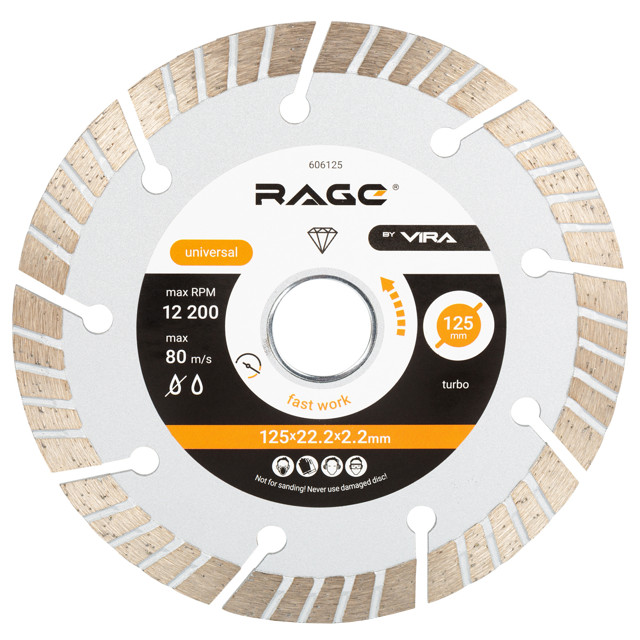 ���� ���� �������� RAGE by VIRA 125�22,2�2,2�� ���������� �����  