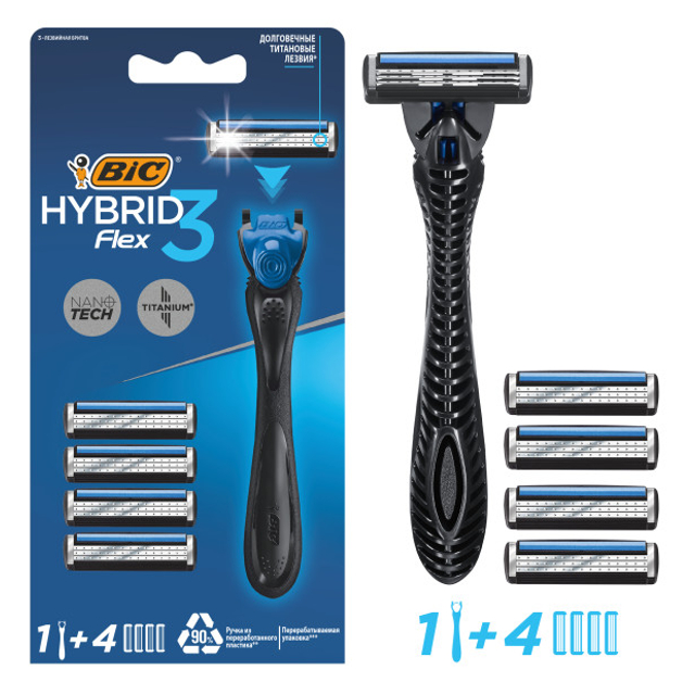 ���� ������ ��� ������ BIC Flex 3 Hybrid + 4 �������  