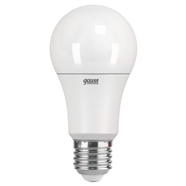 ���� ����� GAUSS Elementary 20�� E27 LED 1520�� 3000K A60 ���  