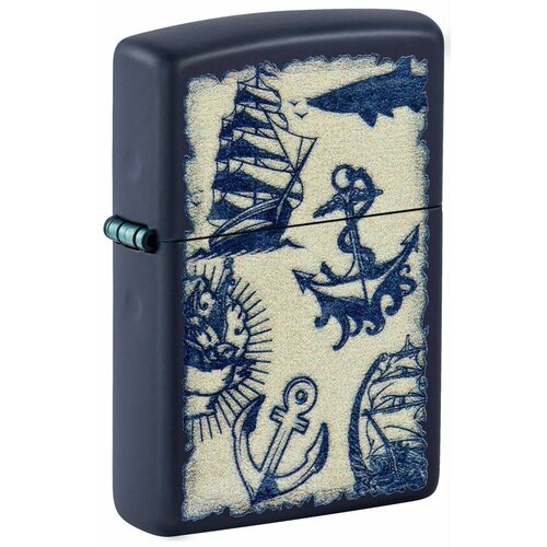 ���� ��������� ZIPPO Nautical Design � ��������� Navy Matte, ������/�����, �����, �������, 38x13x57 ��
