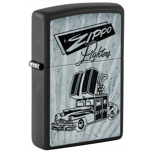    ZIPPO Car Design   Black Matte, /, , 38x13x57   -     , -  