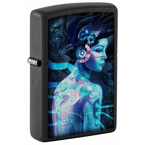 ���� ��������� ZIPPO Cyborg Woman � ��������� Black Light, ������/�����, ������, ������� 38x13x57 ��
