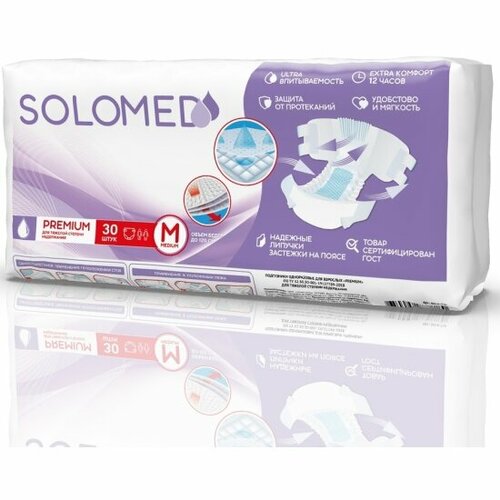      Solomed Premium M, 30   -     , -  