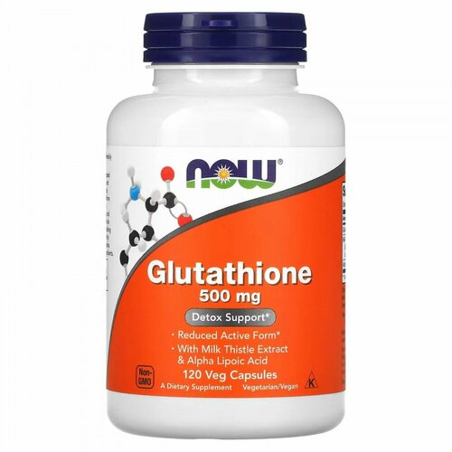   NOW Glutathione 500  120  (NOW)  -     , -  