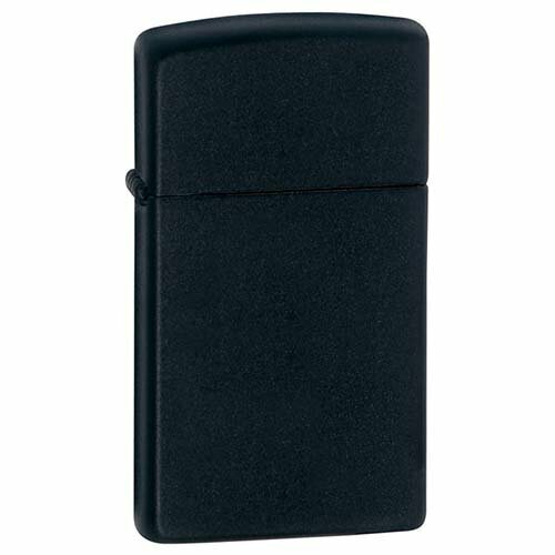   Slim  . Black Matte  Zippo 1618 GS