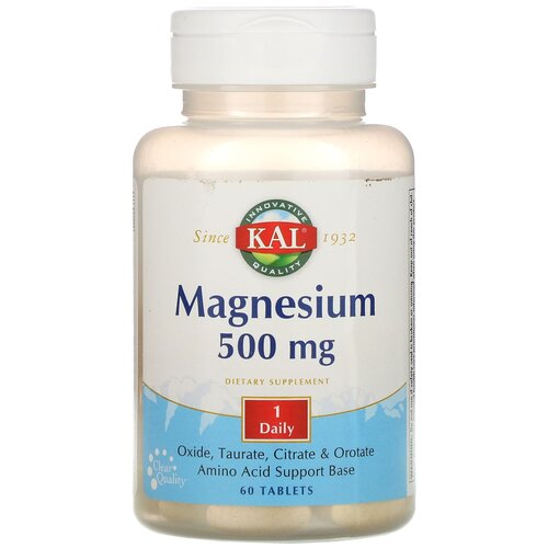    KAL Magnesium, 100 , 500 , 60 .  -     , -  