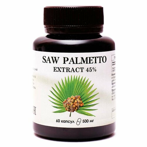   Saw Palmetto Extract (  )  EXTRACT 45%. 60  500 .  -     , -  