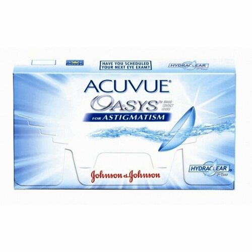     ACUVUE OASYS For Astigmatism with Hydraclear Plus, 6 ., R 8,6, D +4,CYL:-2,75,A:140  -     , -  