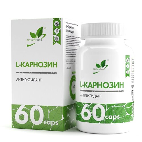 ���� ������� NaturalSupp L-Carnosine, 100 �, 500 ��, 60 ��.