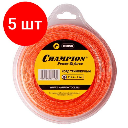    5 ,  Square Twist DUO 2.4  44    CHAMPION C5058  -     , -,   