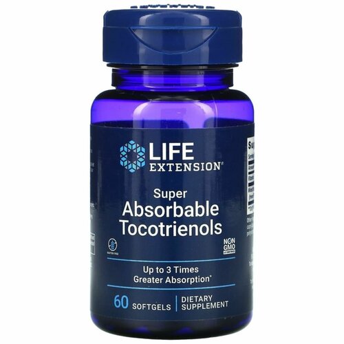   Life Extension Absorbable Tocotrienols,   60   -     , -  