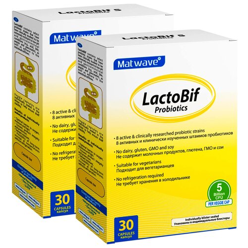   Matwave LactoBif Probiotics ., 5  , 100 , 30 ., , 2 .  -     , -  