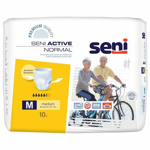  -    SENI ACTIVE NORMAL Large ( 100-135 ), 10 .