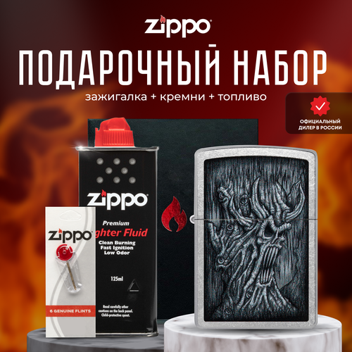    ZIPPO   (   Zippo 48681 Evil Tree Design +  +  125  )  -     , -,   