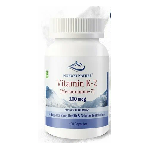 ���� Norway Nature Vitamin K-2 Menaquinone-7 100 mcg (������� K-2 � ����� MK-7 100 ���) 100 ������ (Norway Nature)