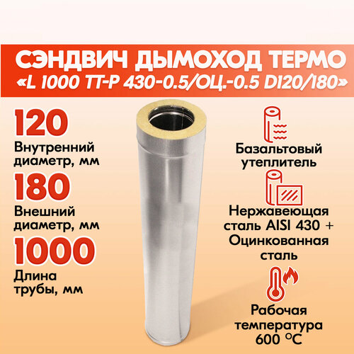      L 1000 - 430-0.5/. D120/180  -     , -  