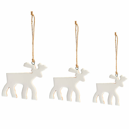      Santa reindeers   New Year Essential, 3 .  -     , -  