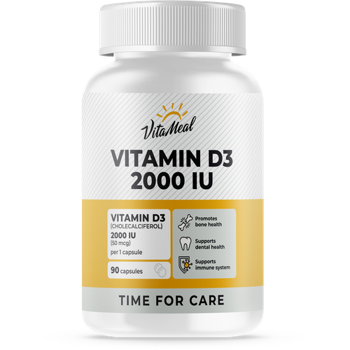 ���� ������� �3 VitaMeal Vitamin D3 2000 IU, 90 ������
