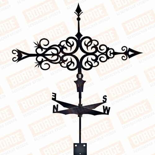 ���� ������ BORGE �������, 755�525��, ������ ( RAL 9005)