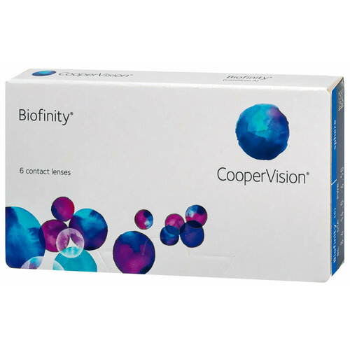     CooperVision Biofinity, 6 ., R 8,6, D +0,25, , 1 .  -     , -  