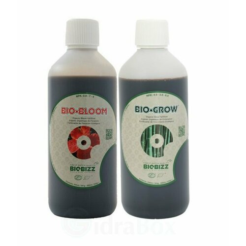      BioBizz Grow+Bloom 2x0,5   -     , -,   