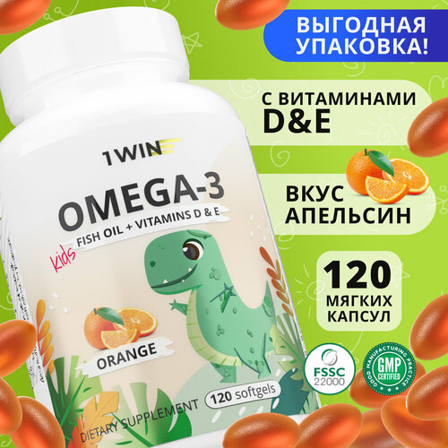     3  1WIN Omega-3   ,    3 (D)  ,   , 120   -     , -  