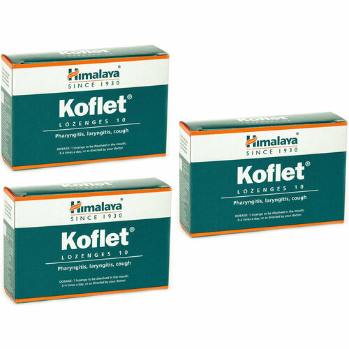    Himalaya Herbals Koflet (  )      , 3  10 .  -     , -  