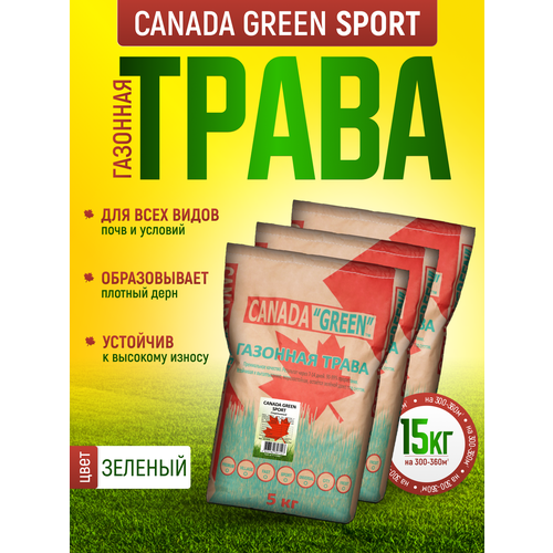         15 /    15 / Canada Green Sport /   , ,   -     , -  