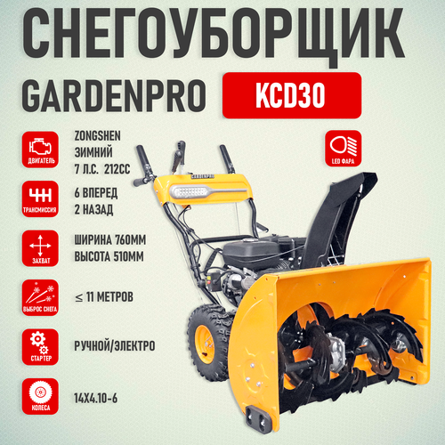    GardenPro KCD30, 7 /,  76, 6 /2 , / ,   -     , -,   
