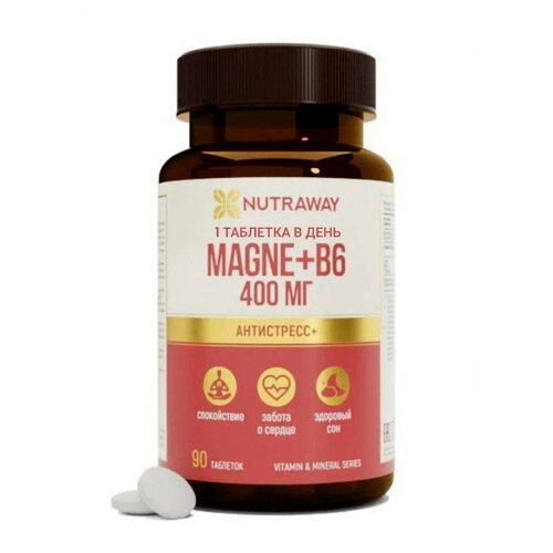   Nutraway Magne + B6 ., 90 .  -     , -  