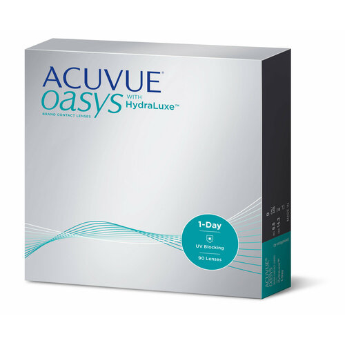     ACUVUE OASYS 1-Day with HydraLuxe., 90 ., R 8,5, D +7,5  -     , -  