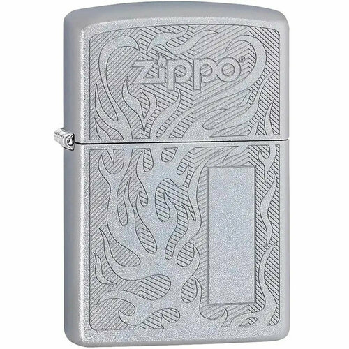���� ������������ ���������� ��������� ZIPPO Classic 29698 � ��������� Satin Chrome - ������� ZIPPO