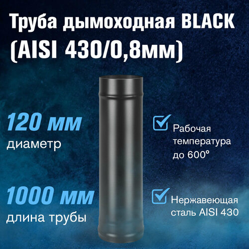    BLACK (AISI 430/0,8) L-1 (120)  -     , -  