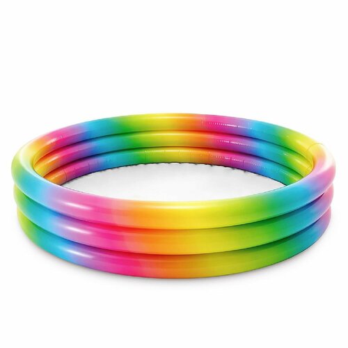      Rainbow Ombre Pool ( ),  2- , 147x33 - Intex [int58439NP]  -     , -,   