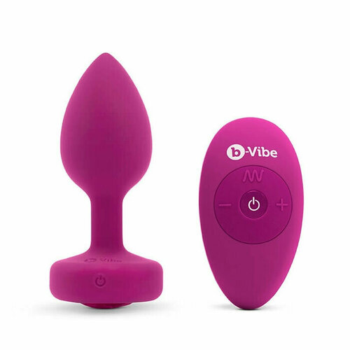     b-Vibe Vibrating Jewel Plug S/M,   -     , -  