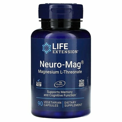 ���� ������ Life Extension, Neuro-Mag, Magnesium L-Threonate, 90 ������