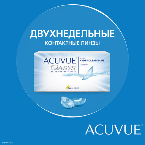     ACUVUE OASYS with HYDRACLEAR PLUS.., 12 ., R 8,4, D -12, 1 .  -     , -  