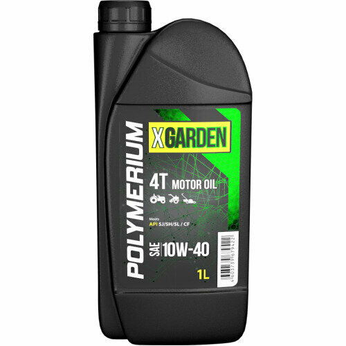   POLYMERIUM X-GARDEN 4T 10W-40 1L (plmmf410401)  -     , -,   