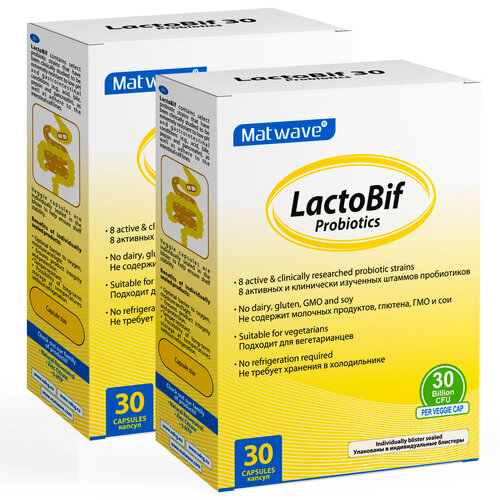   Matwave LactoBif Probiotics ., 30  , 80 , 30 ., , 2 .  -     , -  